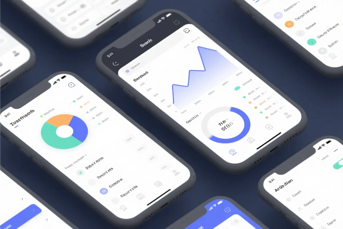 应用界面预览-列表与图表