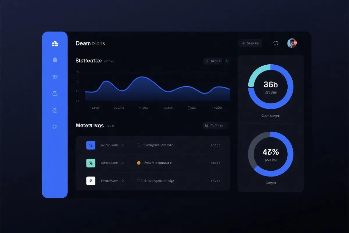 应用界面预览-暗色模式